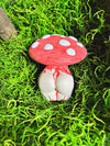 mushroom sculpture, the last of us, mushroom decor, mushroom core, mushroom statue, mushroom sculpture, mushroom decoration, mushroom lover, handmade statue, unique mushroom art, mushroom art